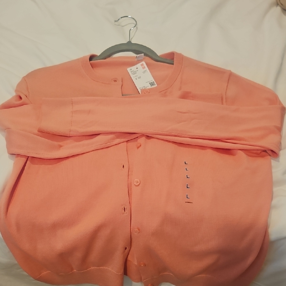 Uniqlo UV Protection Cardigan, NWT, L